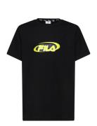 Legden Graphic Tee Sport T-Kortærmet Skjorte Black FILA