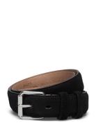 Suade Liam Belt Accessories Belts Classic Belts Black Mads Nørgaard