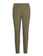 Nanci Jillian Pant Bottoms Trousers Slim Fit Trousers Green Kaffe