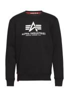 Basic Sweater Designers Sweatshirts & Hoodies Sweatshirts Black Alpha ...