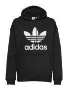 Adidas Adicolor Trefoil Hoodie Tops Sweatshirts & Hoodies Hoodies Blac...