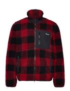 The Checked Mattawa Jacket Tops Sweatshirts & Hoodies Fleeces & Midlay...