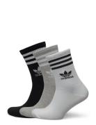 Crew Sock 3Str Sport Socks Regular Socks White Adidas Originals