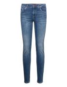 Vmlux Mr Slim Jeans Ri310 Noos Bottoms Jeans Slim Blue Vero Moda