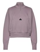 W Z.n.e. Qz Sport Sweatshirts & Hoodies Sweatshirts Pink Adidas Sports...