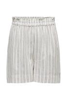 Onltokyo Life Lin Bl Str Shorts Pnt Bottoms Shorts Casual Shorts White...