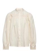 Shirt Tops Blouses & Tunics Cream Sofie Schnoor Young