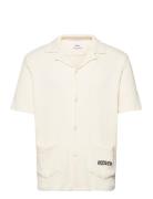 Nb Waffle Havana Shirt Vanilla Designers Shirts Short-sleeved Cream Ni...