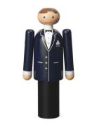 Groom H12 Cm Blue/Black/White Home Decoration Decorative Accessories-d...