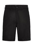 Cotton Twill Stretch Elias Shorts Bottoms Shorts Chinos Shorts Black M...