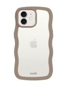 Wavy Case Mocha Brown/Transparent Mobilaccessory-covers Ph Cases Beige...