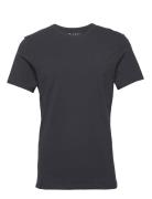 Crew-Neck Slim Tops T-Kortærmet Skjorte Black Bread & Boxers