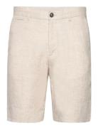 Slim-Fit 100% Linen Bermuda Shorts Bottoms Shorts Casual Beige Mango