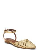 Senara 10 Flade Sandaler Gold Anonymous Copenhagen