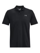 Ua Matchplay Polo Sport Polos Short-sleeved Black Under Armour