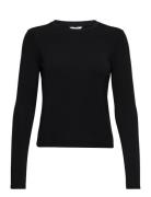 Christina-M Tops T-shirts & Tops Long-sleeved Black MbyM