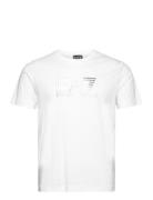 T-Shirt Tops T-Kortærmet Skjorte White EA7