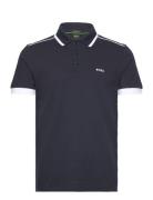 Paddy 1 Sport Polos Short-sleeved Navy BOSS