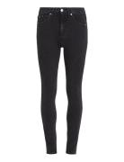 Mid Rise Skinny Bottoms Jeans Skinny Black Calvin Klein Jeans