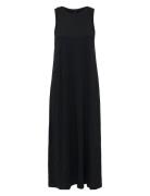 Onlmay Life S/L Long Dress Jrs Noos Maxikjole Festkjole Black ONLY