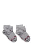 Th Baby Sock 2P Sokker Strømper Grey Tommy Hilfiger