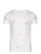 Kogketty S/S O-Neck Top Box Jrs Tops T-Kortærmet Skjorte White Kids On...