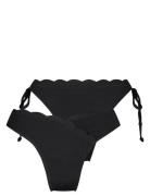 Scallop 2 Pack Cheeky High Leg R Swimwear Bikinis Bikini Bottoms High ...