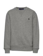 Fleece Crewneck Sweatshirt Tops Sweatshirts & Hoodies Sweatshirts Grey...