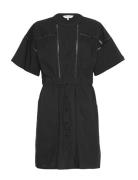 Mscherendia Ss Shirt Dress Kort Kjole Black MSCH Copenhagen