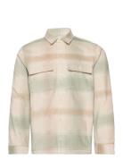 Hco. Guys Wovens Tops Overshirts Cream Hollister