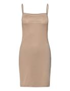 Safaye Slip Dress 15081 Kort Kjole Beige Samsøe Samsøe