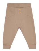 Pants - Unisex Bottoms Sweatpants Beige Fixoni