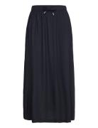 Ellieiw Skirt Lang Nederdel Navy InWear