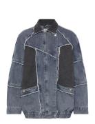 Kingstonll Ovs Jacket Ls Jakke Denimjakke Blue Lollys Laundry