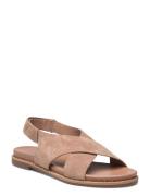 Sandal Flade Sandaler Beige Sofie Schnoor