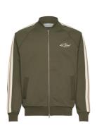 Sterling Track Jacket Tops Sweatshirts & Hoodies Sweatshirts Khaki Gre...