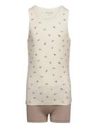 Underwear Set Boys - Bamboo Undertøjssæt Beige Minymo