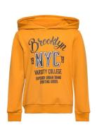 Nkmvugo Ls Sweat Wh Bru O1 Tops Sweatshirts & Hoodies Hoodies Orange N...