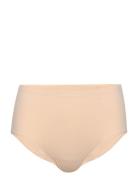 Maxi Lingerie Panties High Waisted Panties Beige Schiesser