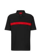 Decholo Tops Polos Short-sleeved Black HUGO