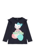 Nmfjanice Hellokitty Ls Top Box Vde Tops T-shirts Long-sleeved T-Skjor...