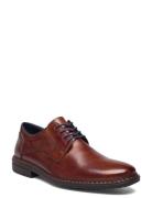 17627 Shoes Business Laced Shoes Brown Rieker