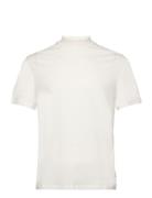 Onsotis Reg Mock Neck Tee Vd Tops T-Kortærmet Skjorte White ONLY & SON...