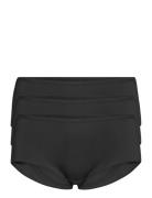 Brief 3-Pack Polly Regular Hipsters Undertøj Black Lindex