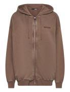 Over D Sweat Hoodie Tops Sweatshirts & Hoodies Hoodies Brown ROTATE Bi...