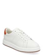 Angeline Iv Suede & Leather Sneaker Low-top Sneakers White Lauren Ralp...