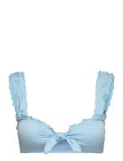 Cute Bikini Bra Bikinitop Blue Gina Tricot