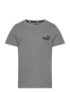 Ess Small Logo Tee B Sport T-Kortærmet Skjorte Grey PUMA