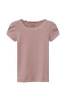 Nmfkab Ss Top Noos Tops T-Kortærmet Skjorte Pink Name It