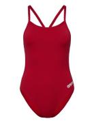 Women's Team Swimsuit Challenge Solid Dark Sage-Wh Sport Swimsuits Red...